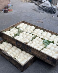 baking bread in Ghana